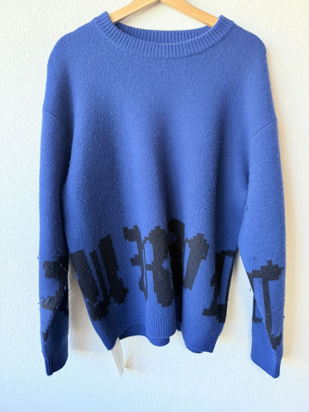Purple Brand Purple Brand Blue Mohair Knitted Sweater Size US S / EU 44-46 / 1 - 3 Thumbnail