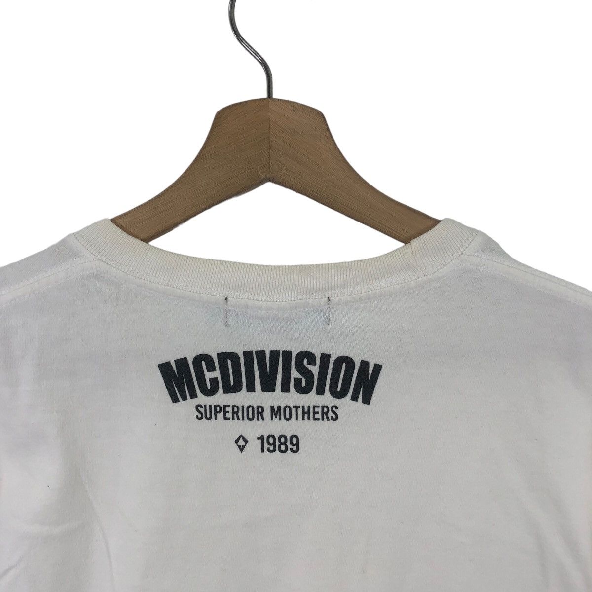 Vintage MCD JAPAN More Core Division Embossed Logo Tee Shirt Top Size US L / EU 52-54 / 3 - 5 Thumbnail