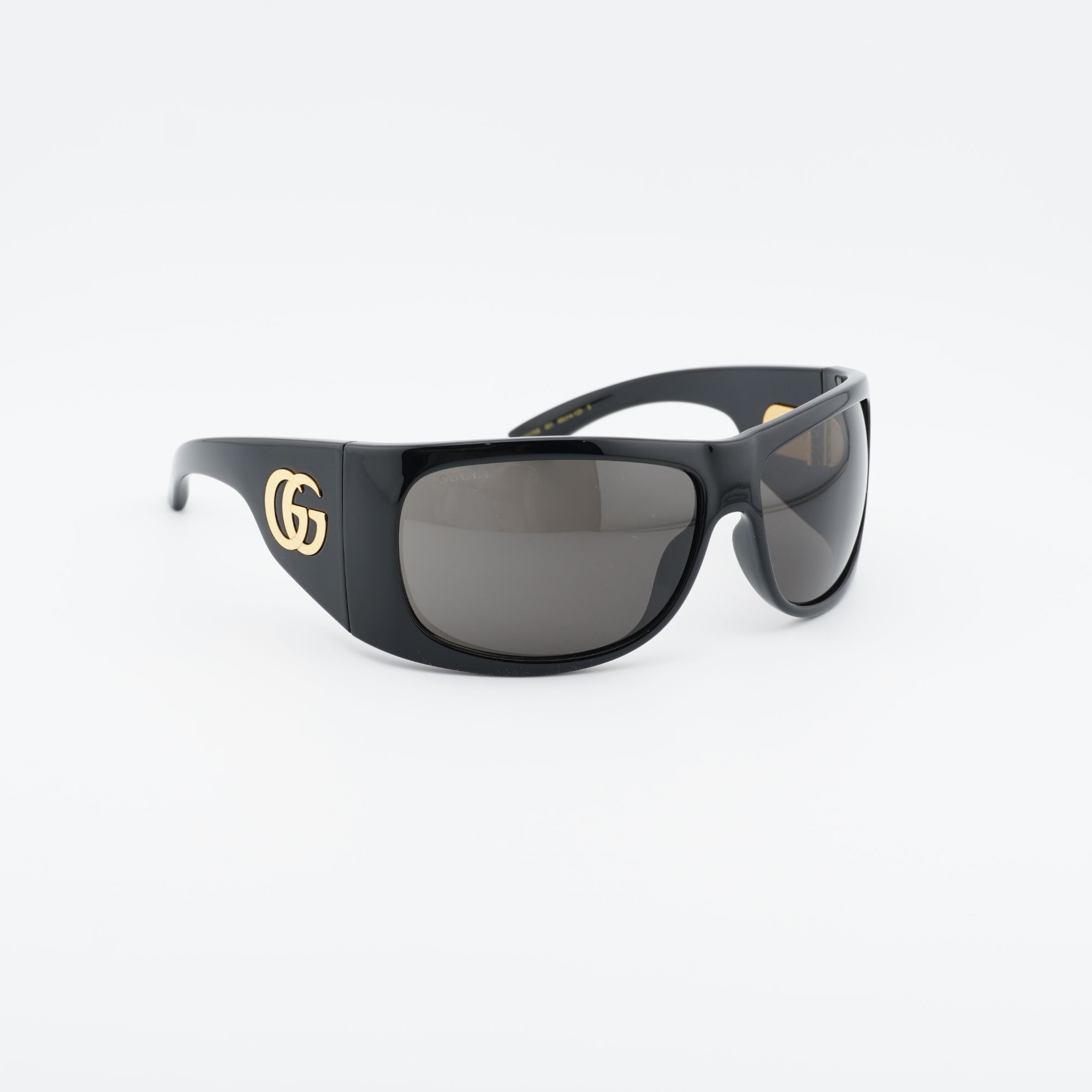 Gucci Gucci GG2170S 001 Sunglasses Black Rectangle Frame Size ONE SIZE - 7 Thumbnail