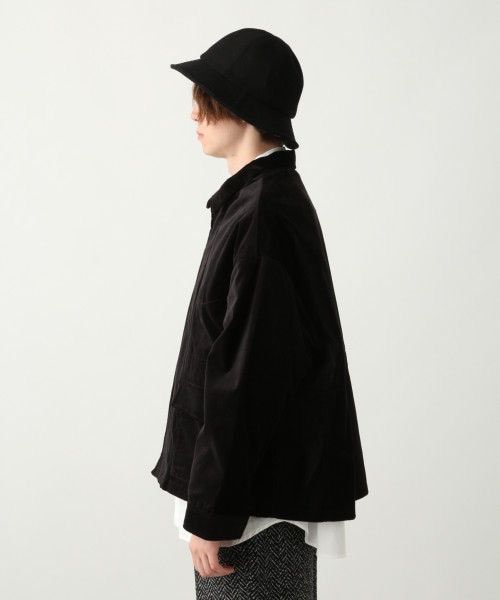 Beams Plus HARE Velvet Military Blouson Black Size US M / EU 48-50 / 2 - 15 Thumbnail