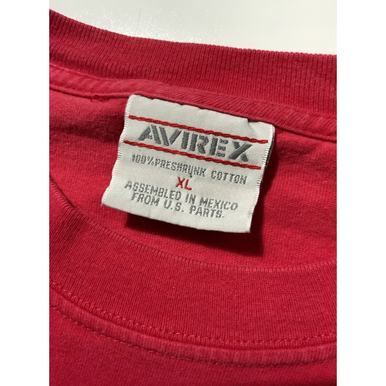 Avirex VINTAGE Avirex Long Sleeve T-Shirt Red XL Yin Yang Temple Of Inner Peace 90s 2000s Mens Size US XL / EU 56 / 4 - 6 Thumbnail