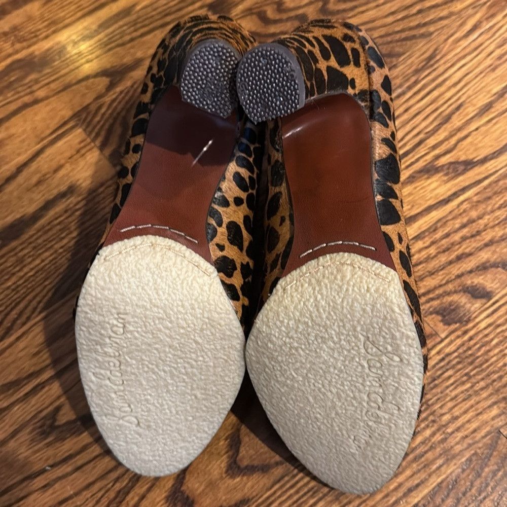Sam Edelman Sam Edelman Simone Ankle Boots Leopard Cheetah Print Leathe Size US 9 / IT 39 - 4 Thumbnail