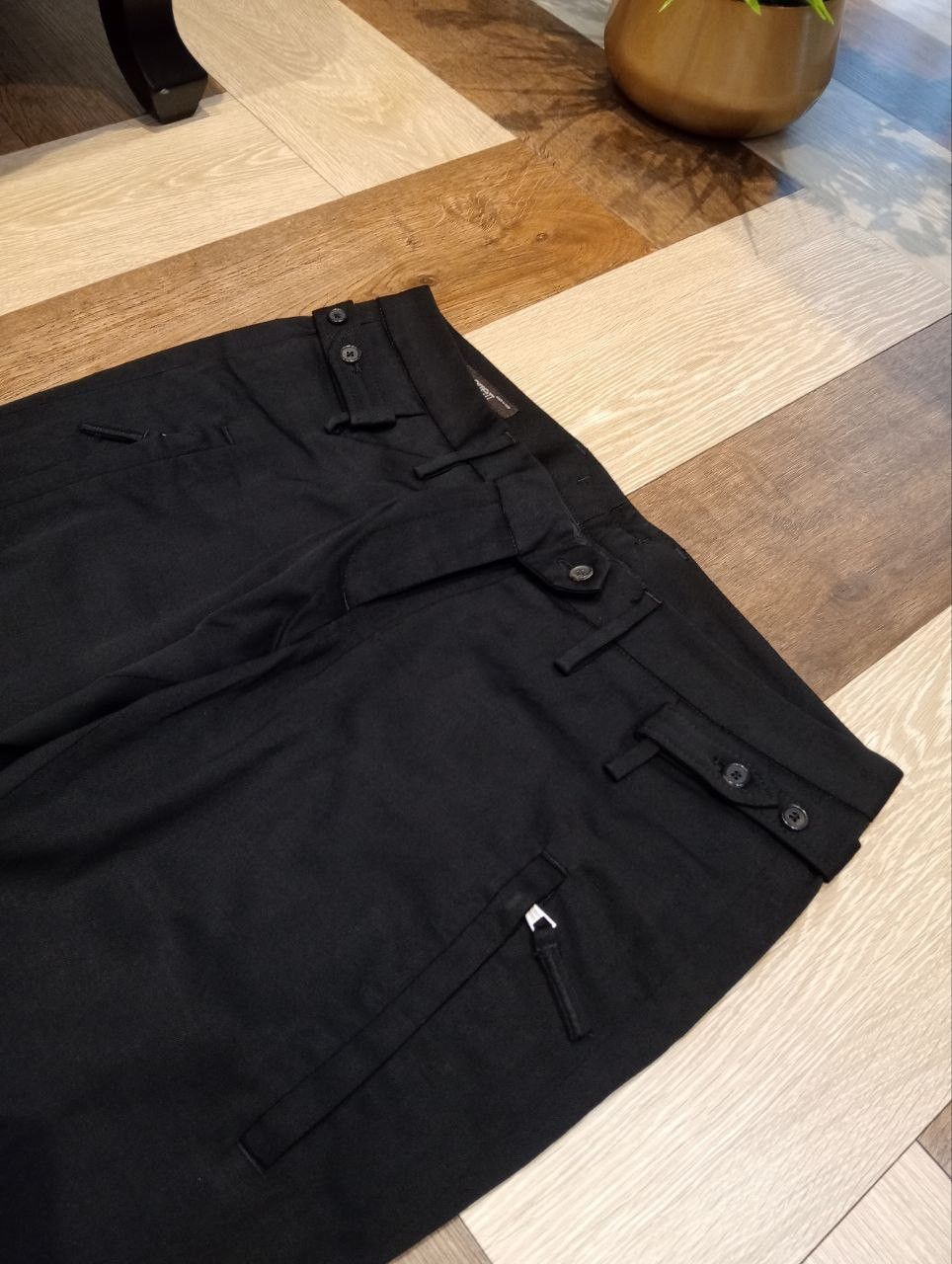 Neil Barrett NEIL BARRETT BLACK WOMEN SUIT TROUSER PANTS Size 32" / US 10 / IT 46 - 5 Thumbnail