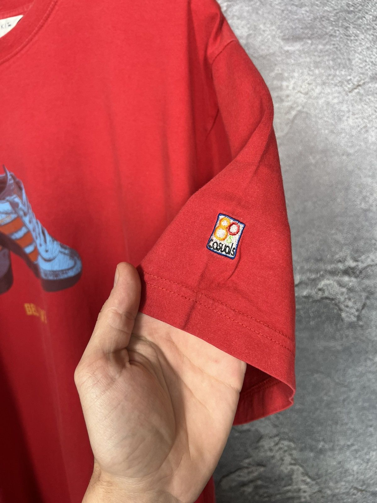 Vintage 80s Casuals Manchester United 2008 Champions T-shirt Size US L / EU 52-54 / 3 - 7 Thumbnail