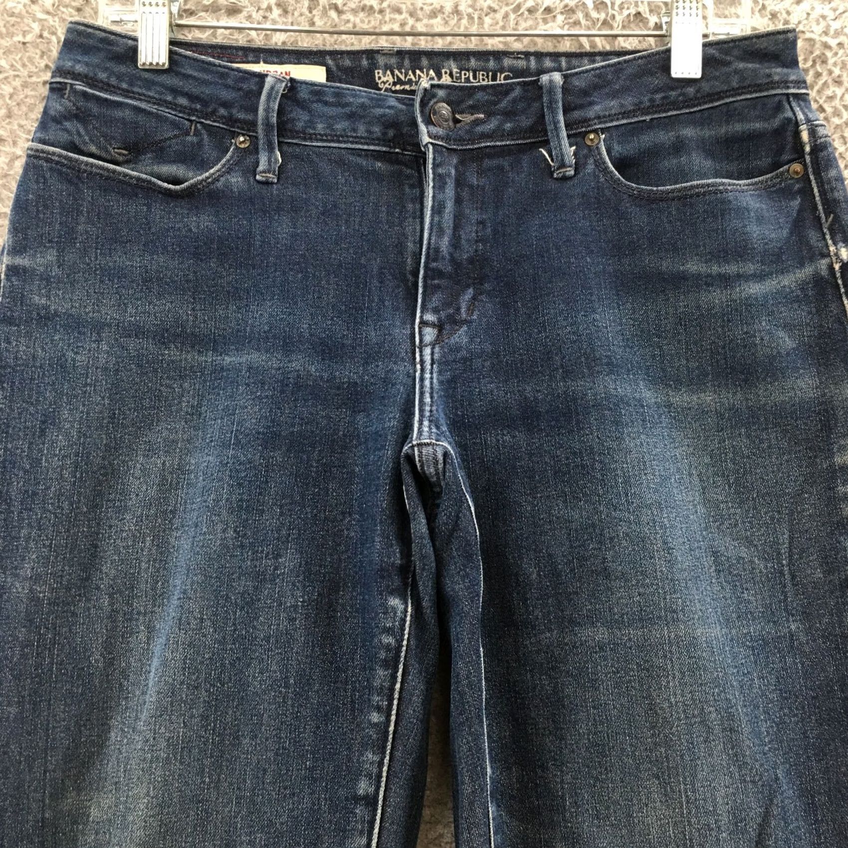 Banana Republic Banana Republic Jeans Womens 8 Bootcut Denim Stretch Blue Denim 32x33 Regular Size 30" / US 8 / IT 44 - 2 Thumbnail