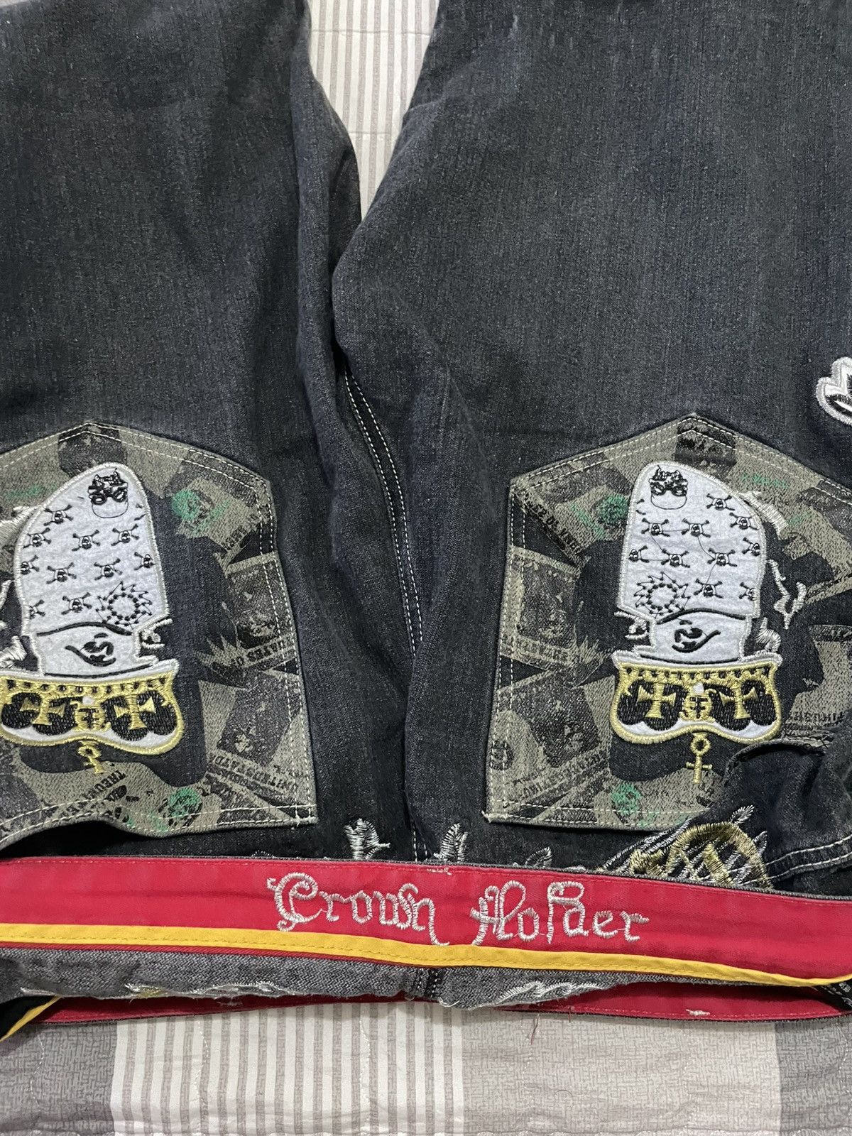 Japanese Brand Y2k crown holder x if six was nine Size US 40 / EU 56 - 17 Thumbnail