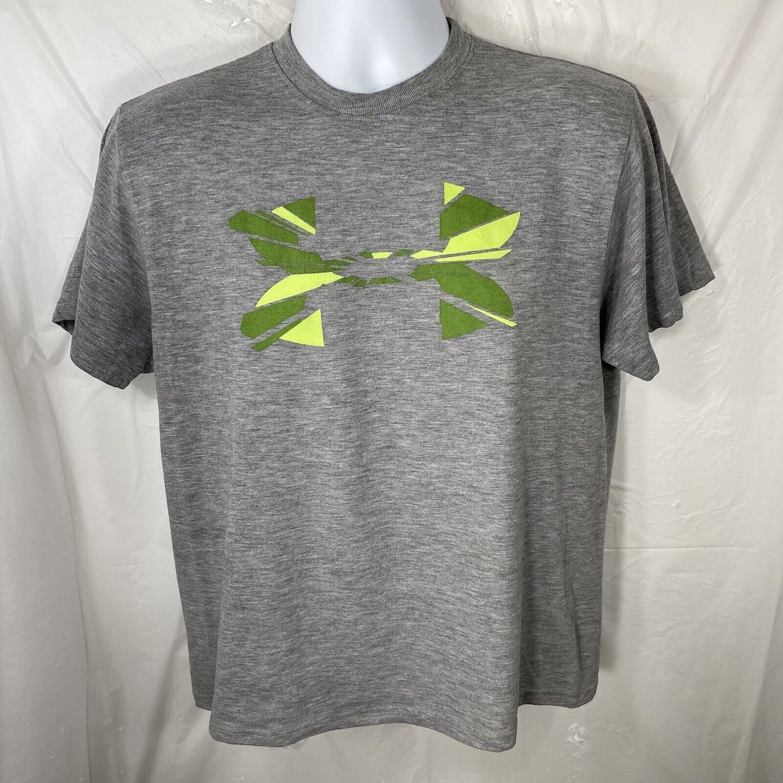 Under Armour Under Armour Small Loose Fit Gray Graphic T Shirt Size US S / EU 44-46 / 1 - 1 Thumbnail
