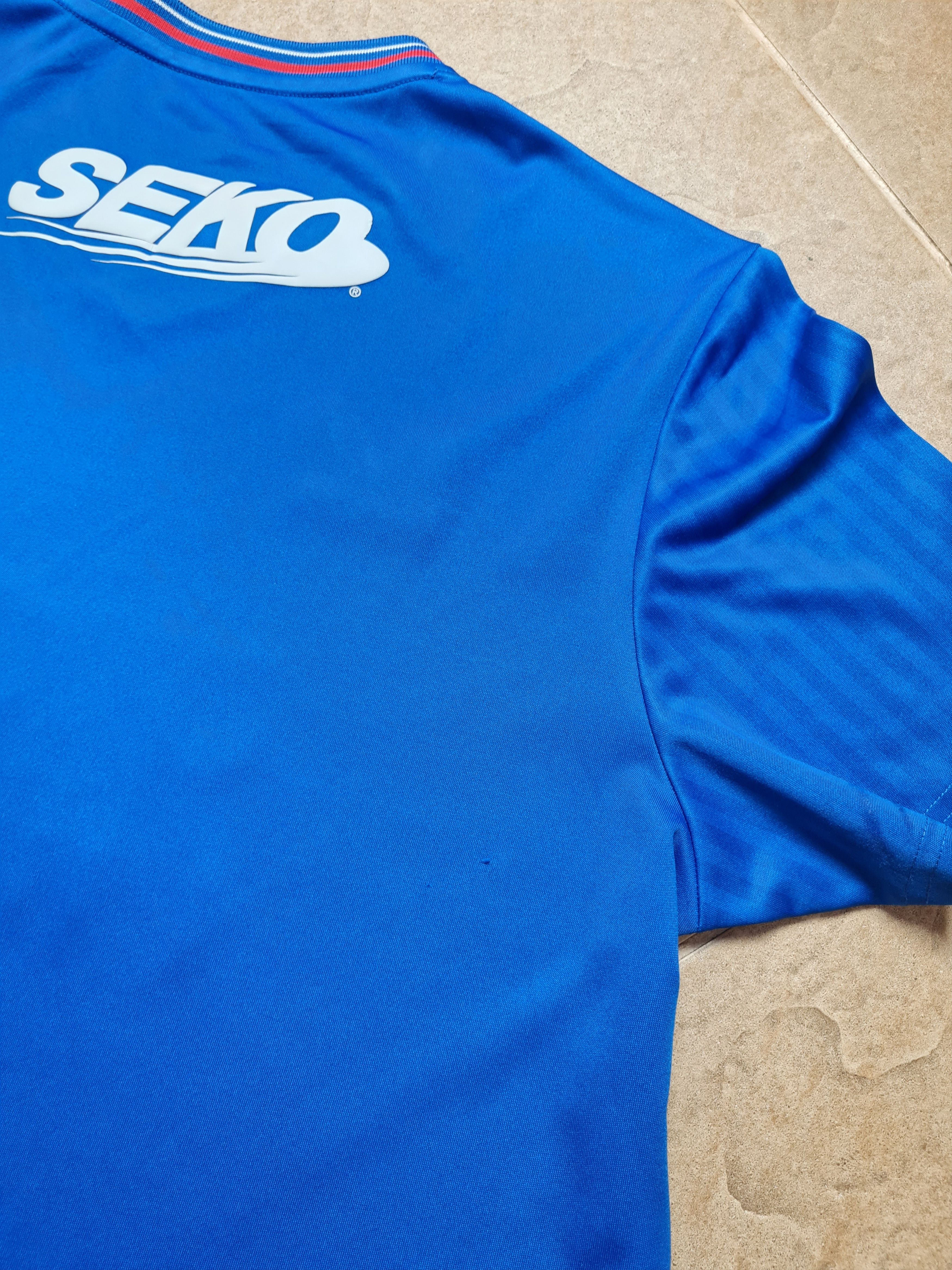 Castore JERSEY RANGERS 2023 2024 HOME SHIRT SOCCER GLASGOW SCOTLAND Size US XL / EU 56 / 4 - 22 Thumbnail