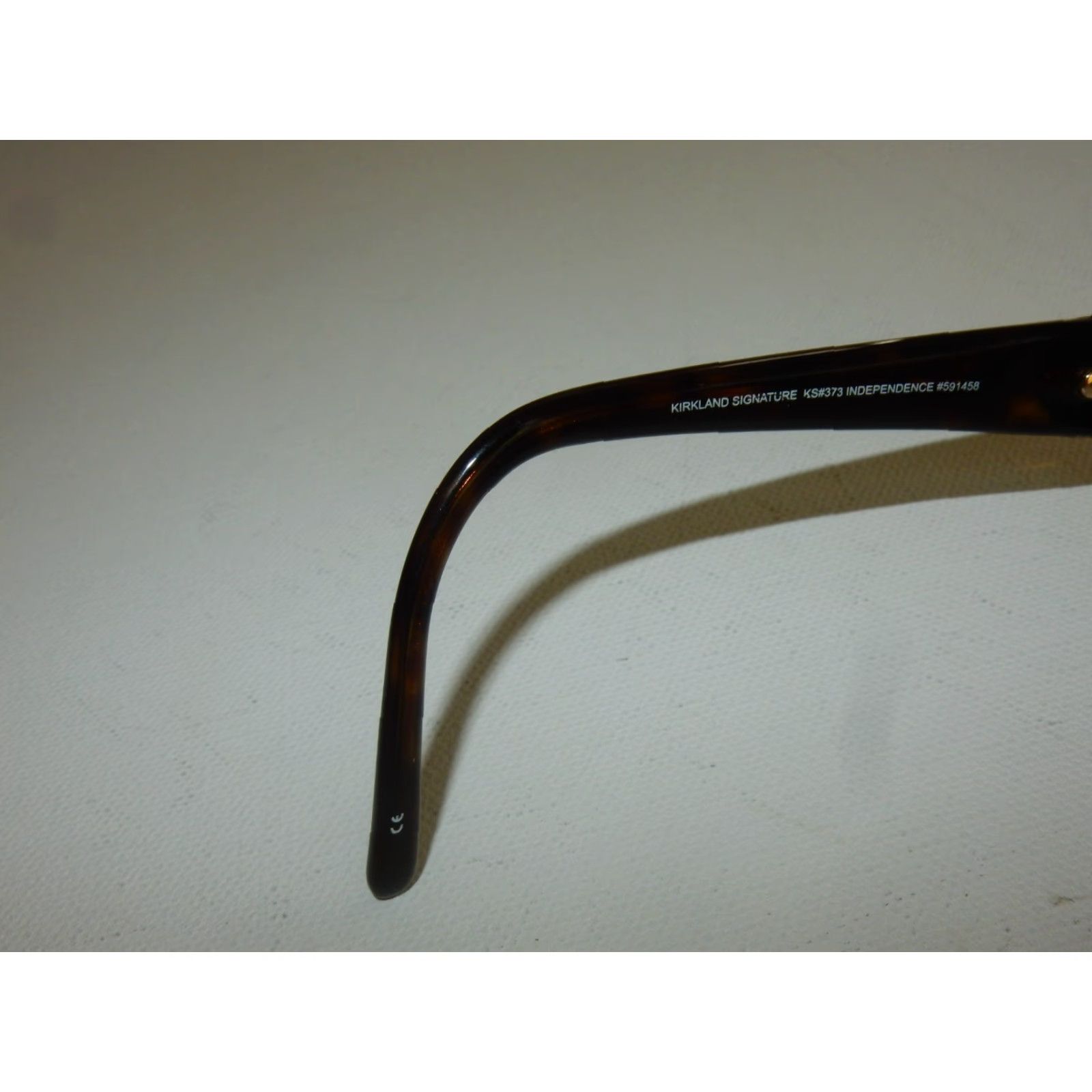 Vintage Kirkland Signature Sunglasses Women 54[]16 135 Brown Rx Eyewear Size ONE SIZE - 6 Thumbnail