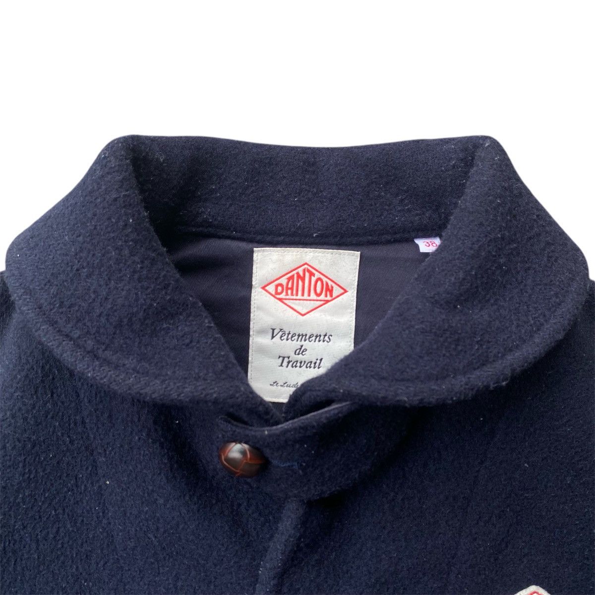 Danton Danton Wool Fleece Cashmere Shawl Collar Jacket Size US M / EU 48-50 / 2 - 8 Thumbnail