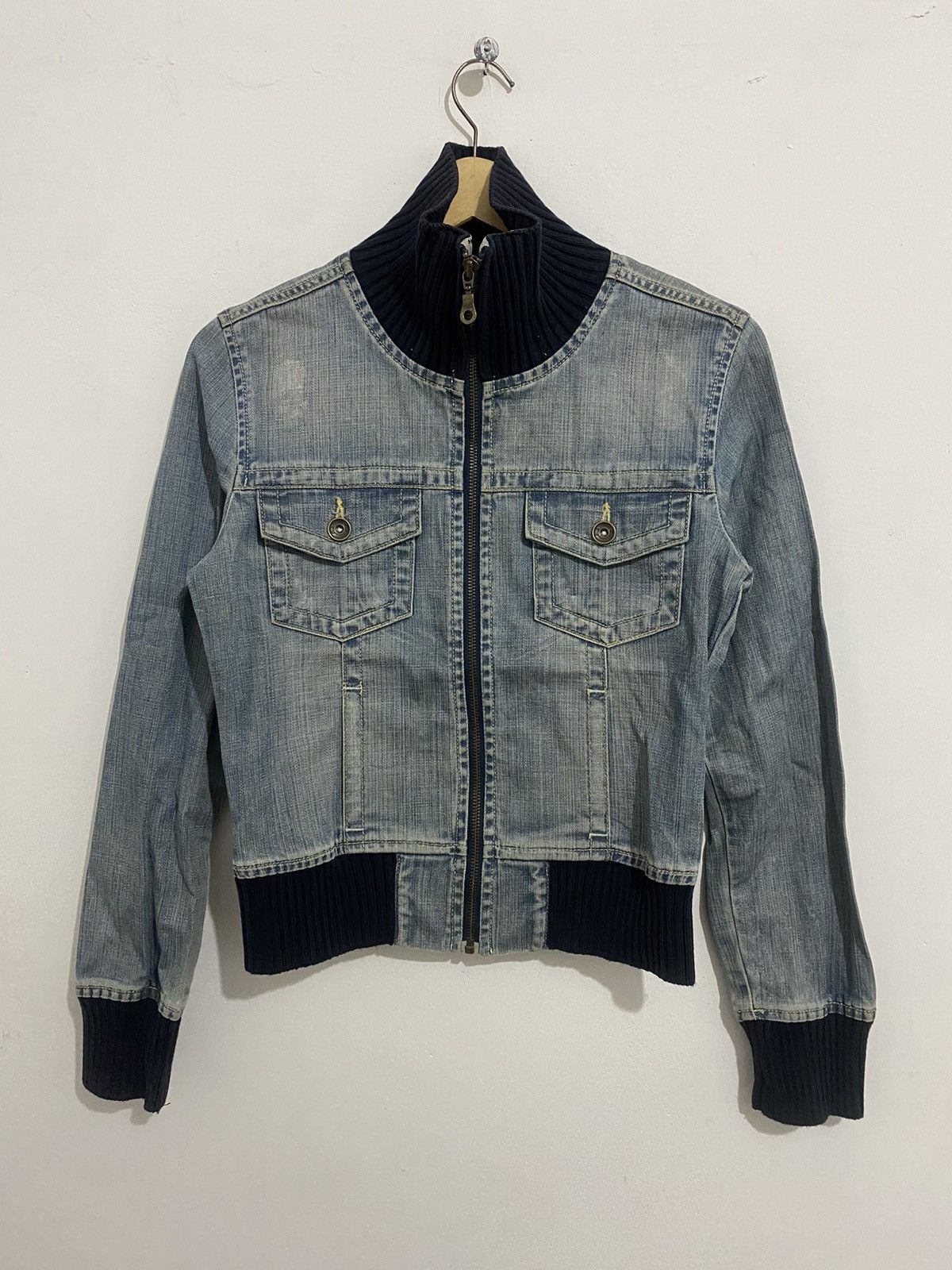 If Six Was Nine 💸BINDINGOFFER💸Little big crap denim bikers jacket ifsix lgb Size US S / EU 44-46 / 1 - 3 Thumbnail