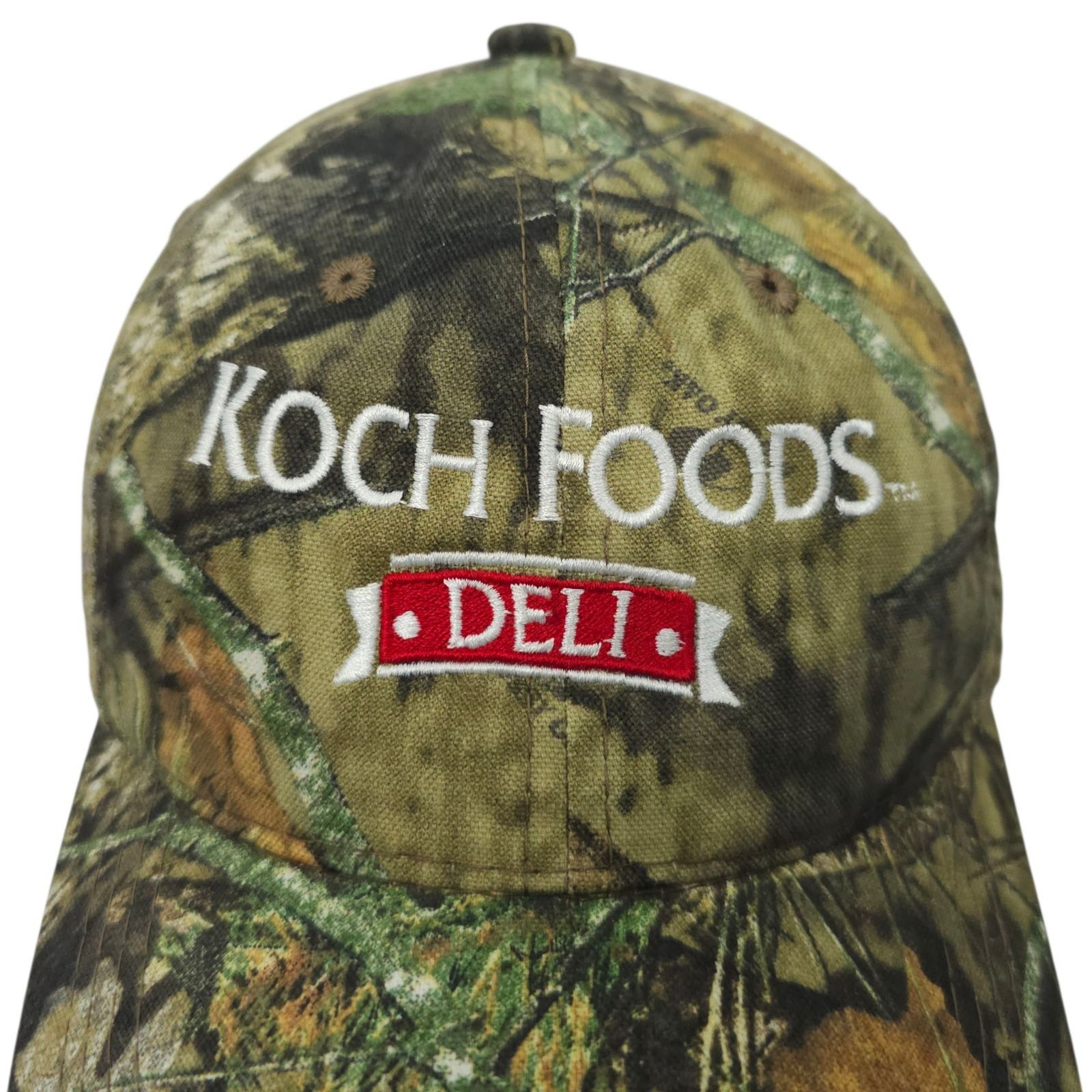 Other Koch Foods Deli Mossy Oak Camo Strapback Cap Trucker Hat Size ONE SIZE - 7 Thumbnail