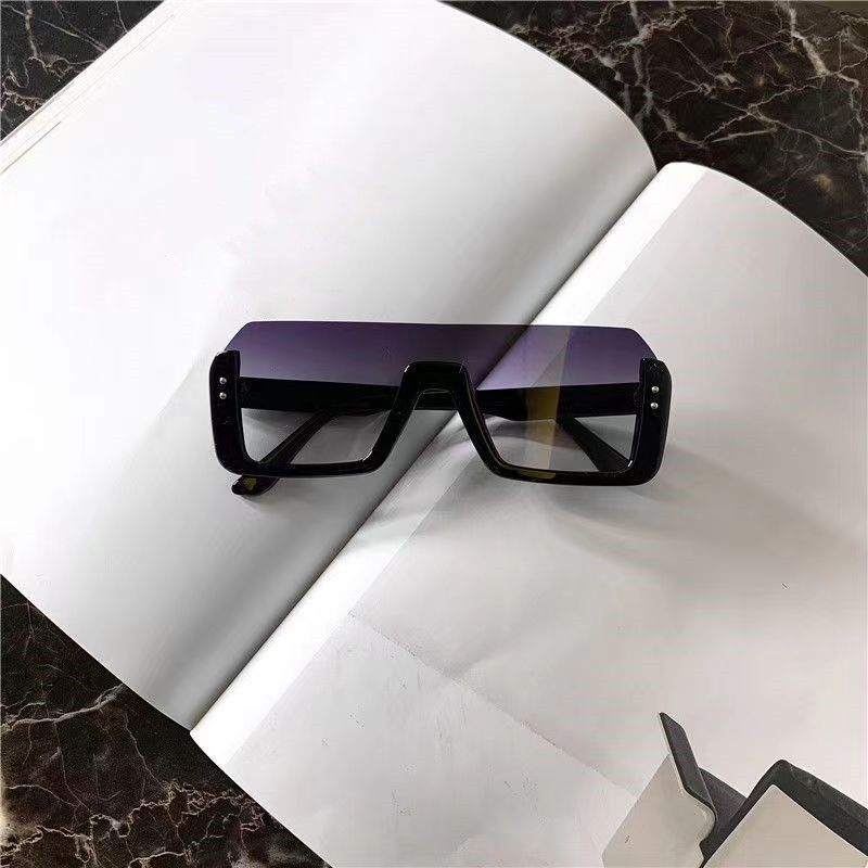 VIBE New Trend Street ins style custom avant-garde sunglasses Size ONE SIZE - 3 Thumbnail