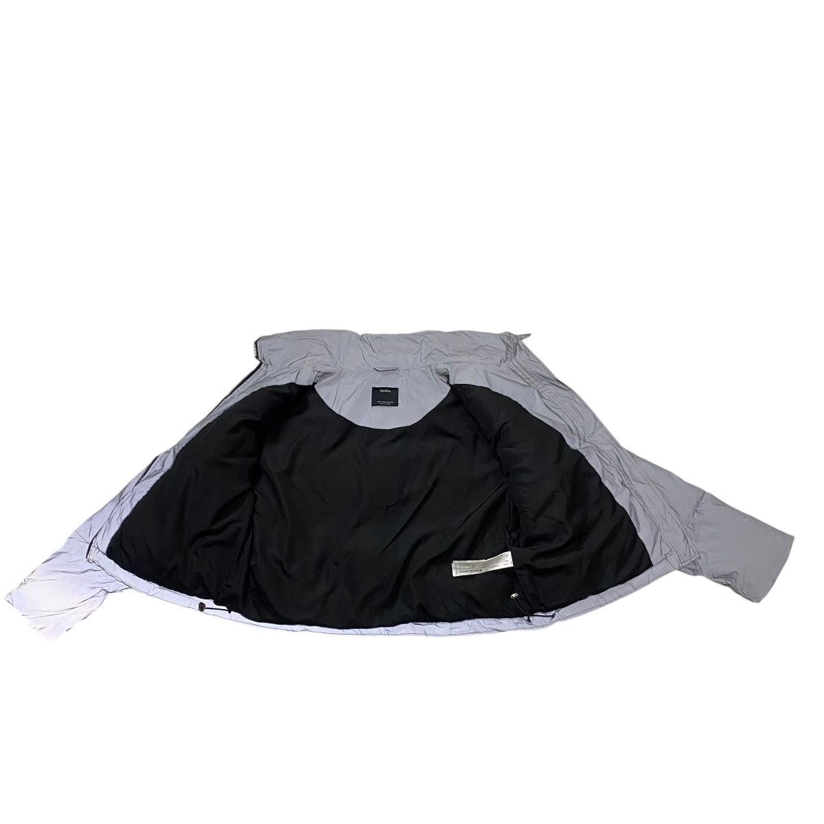 Bershka less issues reflective puffer jacket