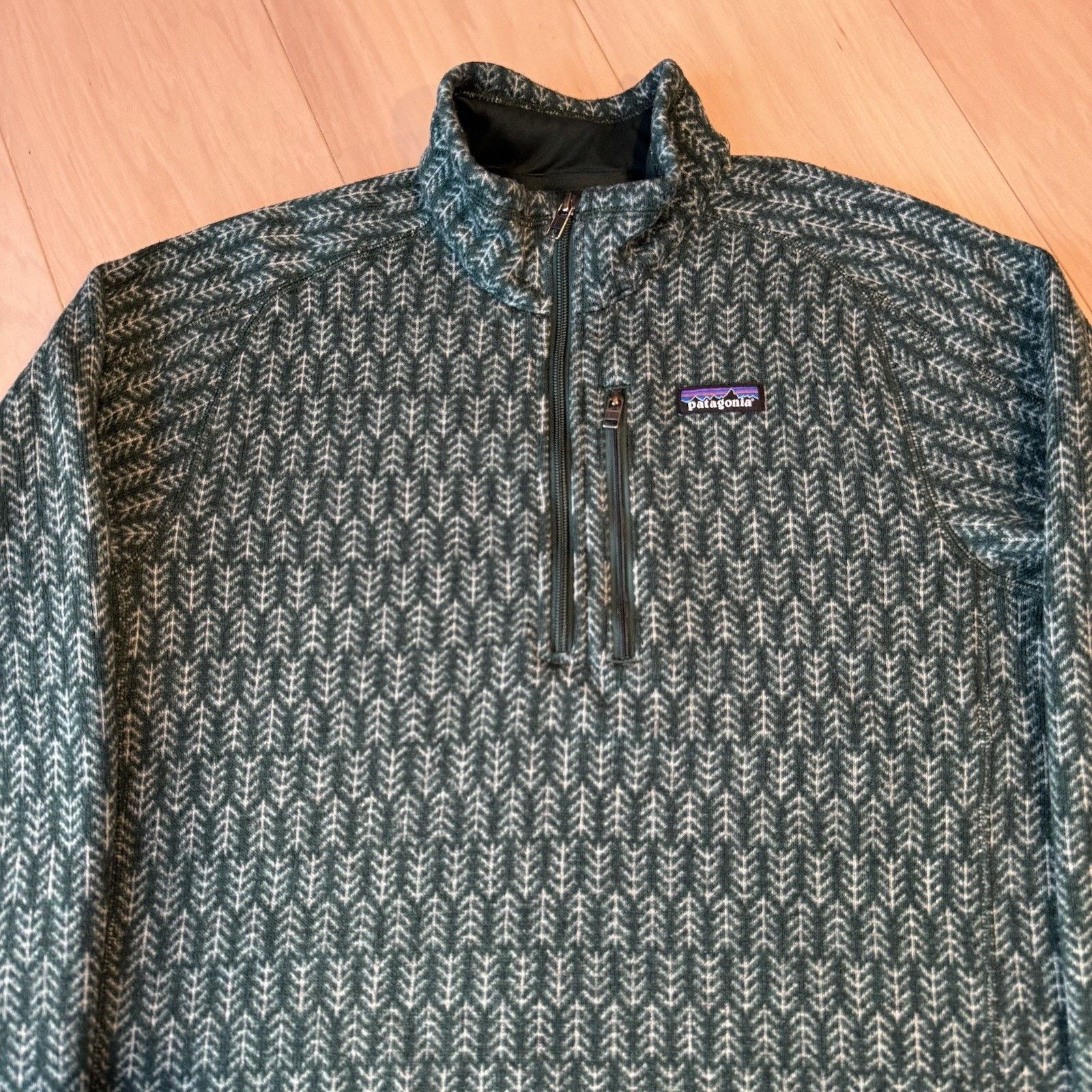 Patagonia Patagonia Better Sweater M Green 1/4 Zip Pine Knit Fleece Size US M / EU 48-50 / 2 - 4 Thumbnail
