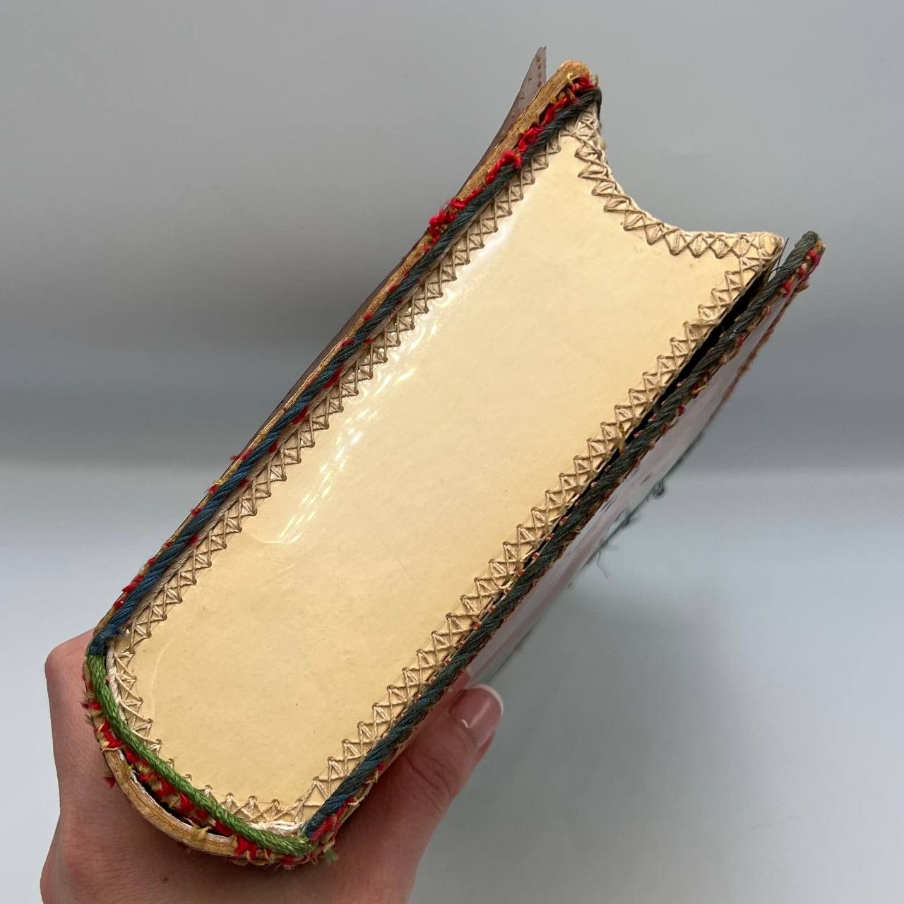 Vintage 1980's Vintage USSR Photo Cardboard Trinket Jewelry Box Size ONE SIZE - 8 Thumbnail