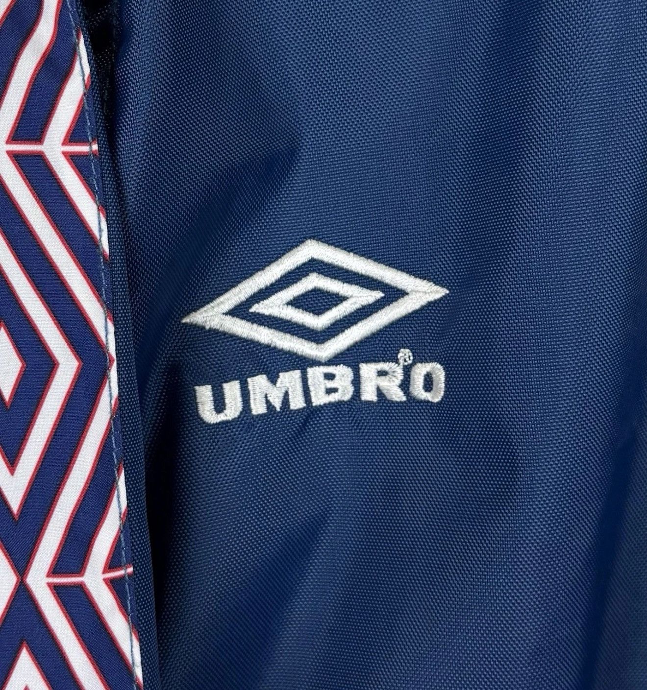 Umbro Vintage Umbro Full Zip Windbreaker Coach Jacket Size S Blue Size US S / EU 44-46 / 1 - 3 Thumbnail