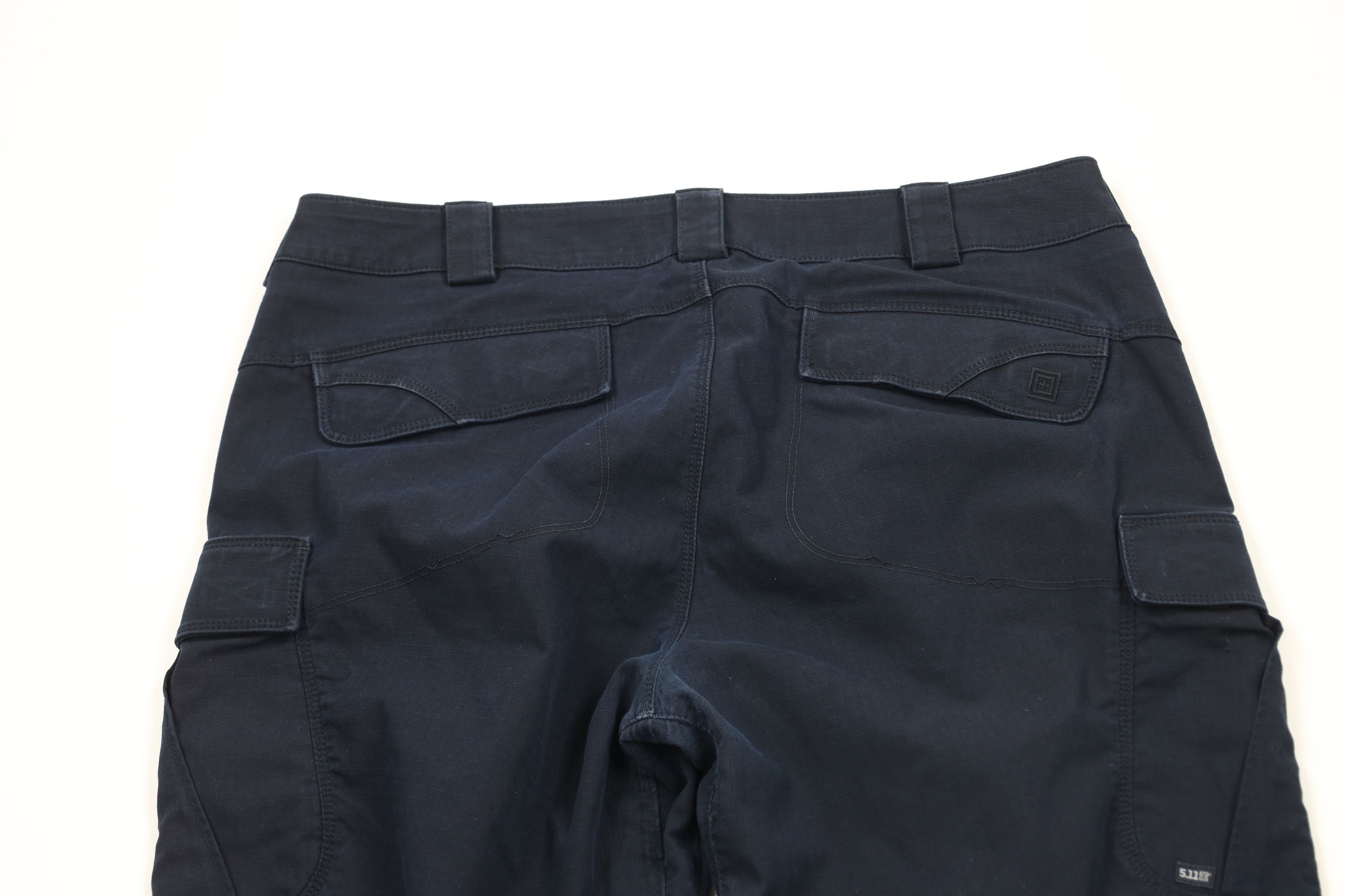 Vintage 5.11 Tactical Series Knee Ripstop Cargo Pants Navy Blue Size 38" / US 16 / IT 52 - 11 Thumbnail