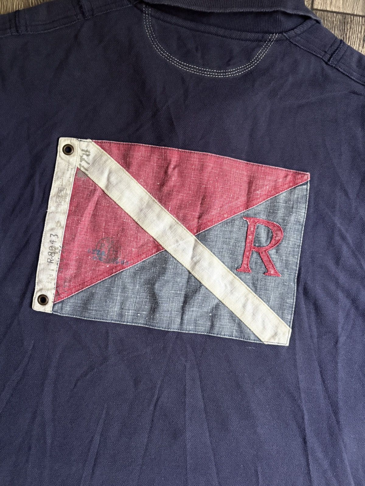Polo Ralph Lauren Vintage Polo Ralph Lauren Big Pony Yachting Logo Polo Shirt Size US XXL / EU 58 / 5 - 10 Thumbnail