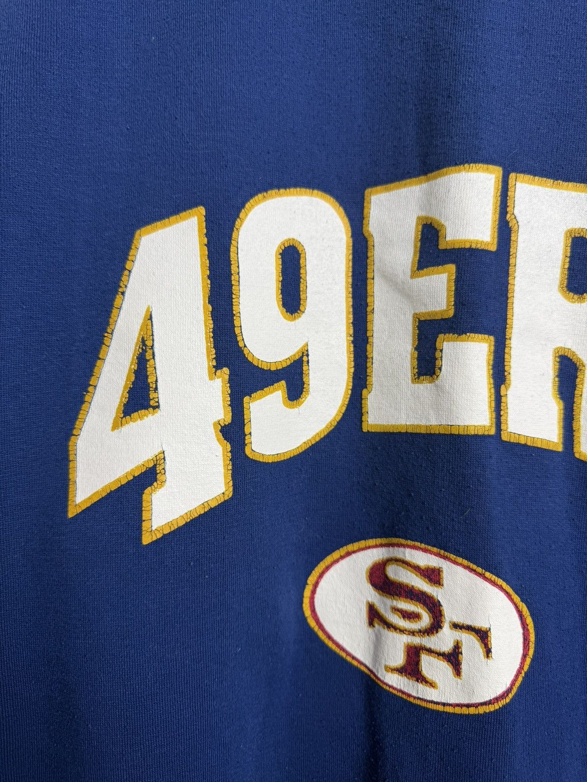 NFL × Vintage Vintage 90s NFL San Francisco 49ers baggy sweatshirt XL USA Size US XL / EU 56 / 4 - 4 Thumbnail