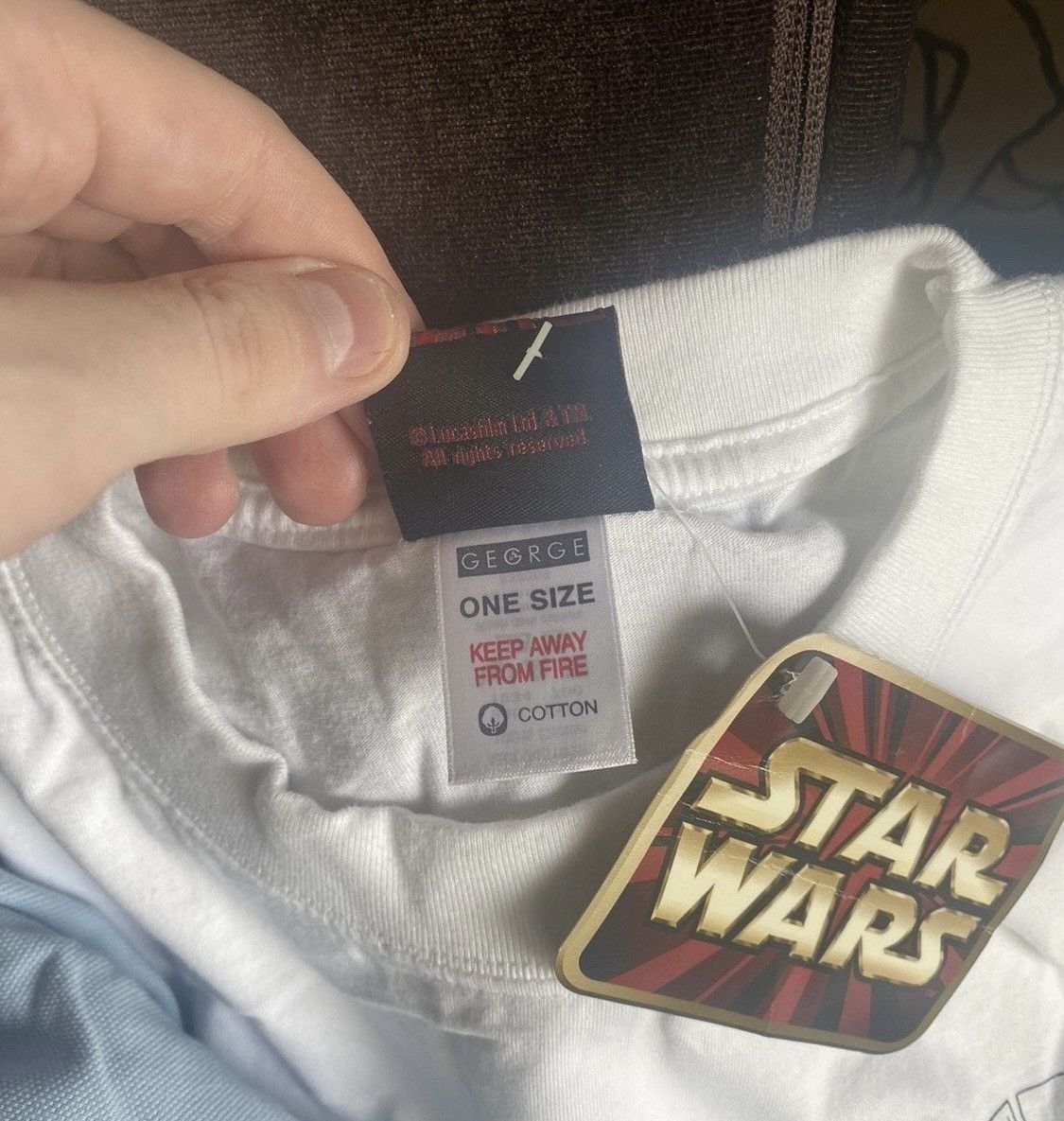 Star Wars × Vintage Vintage Star wars movie tee ultra rare 90s Size US XL / EU 56 / 4 - 6 Thumbnail