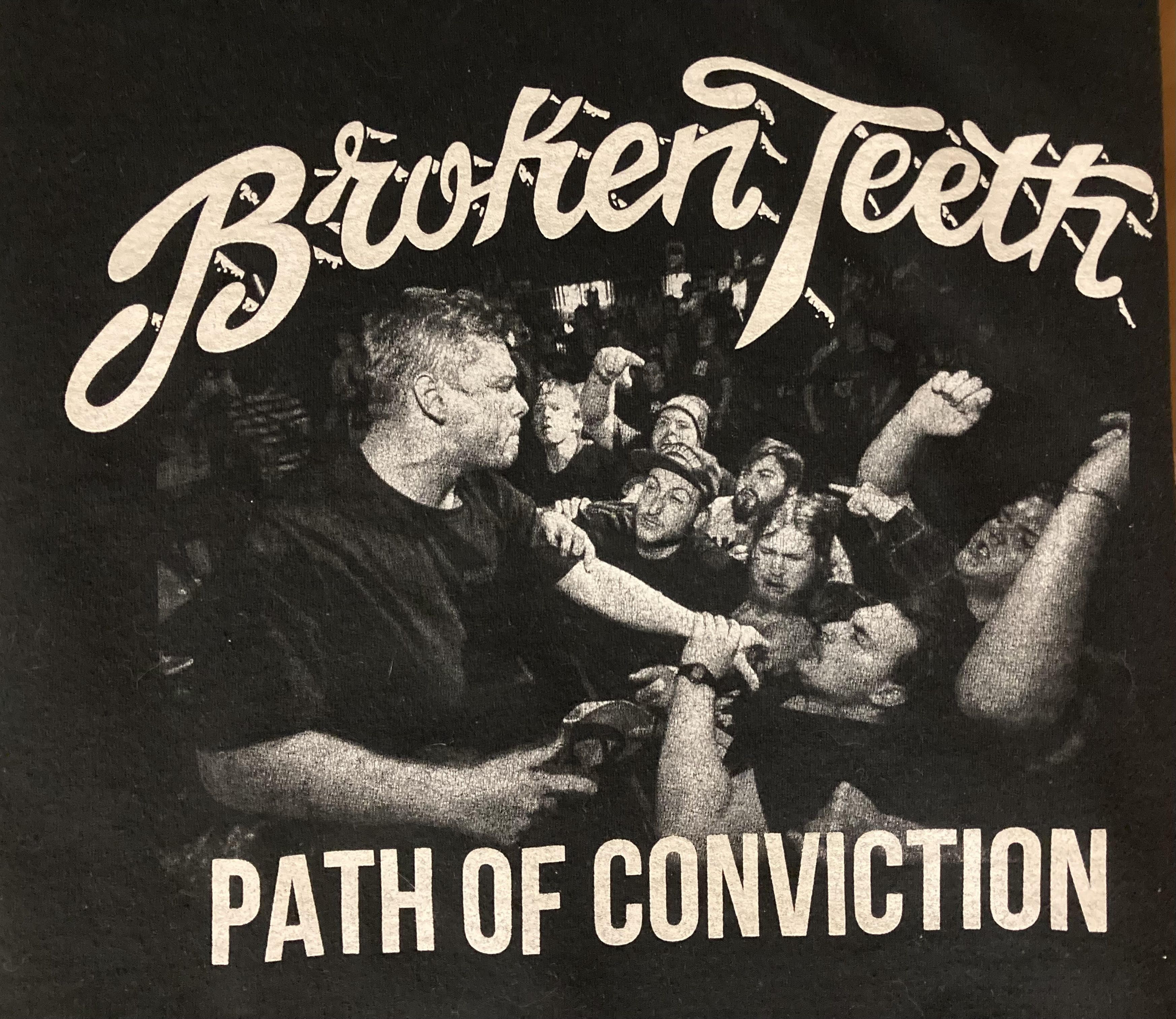 Band Tees Broken Teeth Path of Conviction Hardcore Punk Hoodie Size US L / EU 52-54 / 3 - 6 Thumbnail