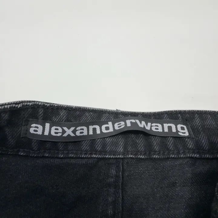 Alexander Wang Alexander Wang Distressed Denim Shorts for Women - Size 26" / US 2 / IT 38 - 3 Thumbnail