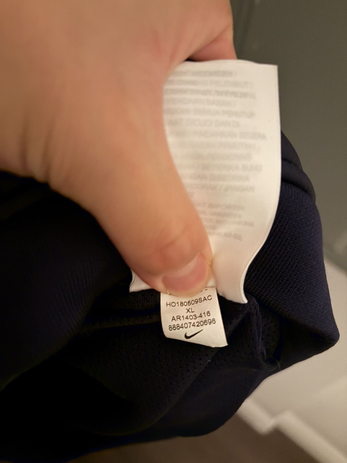 Cav Empt × Nike Rare Limited Collection CAV EMPT Navy Blue Nike Vest Size US XL / EU 56 / 4 - 8 Thumbnail