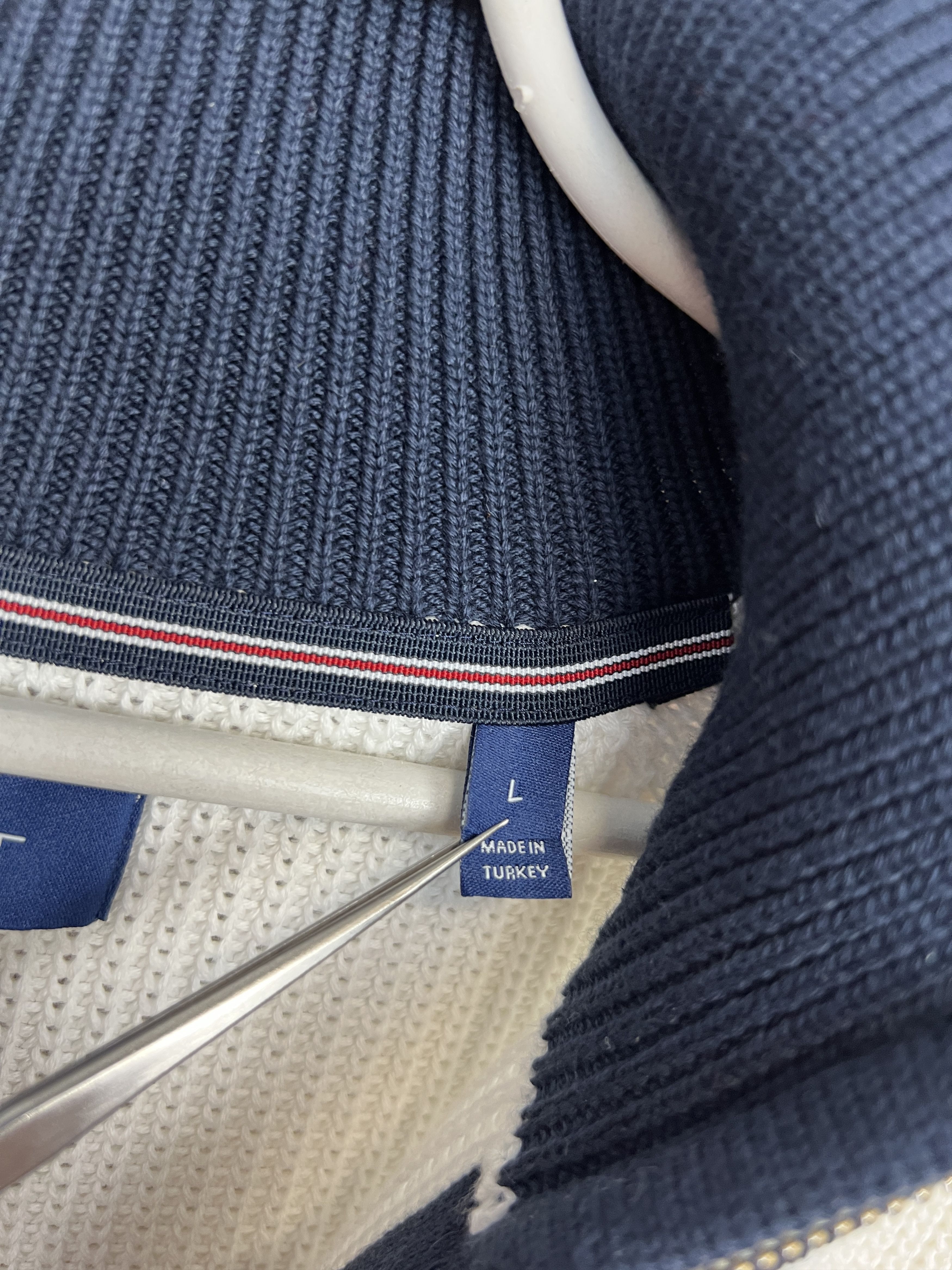 Gant Gant American Sportswear Sweater Big Logo Pullover 1/4 Zip Size US L / EU 52-54 / 3 - 8 Thumbnail