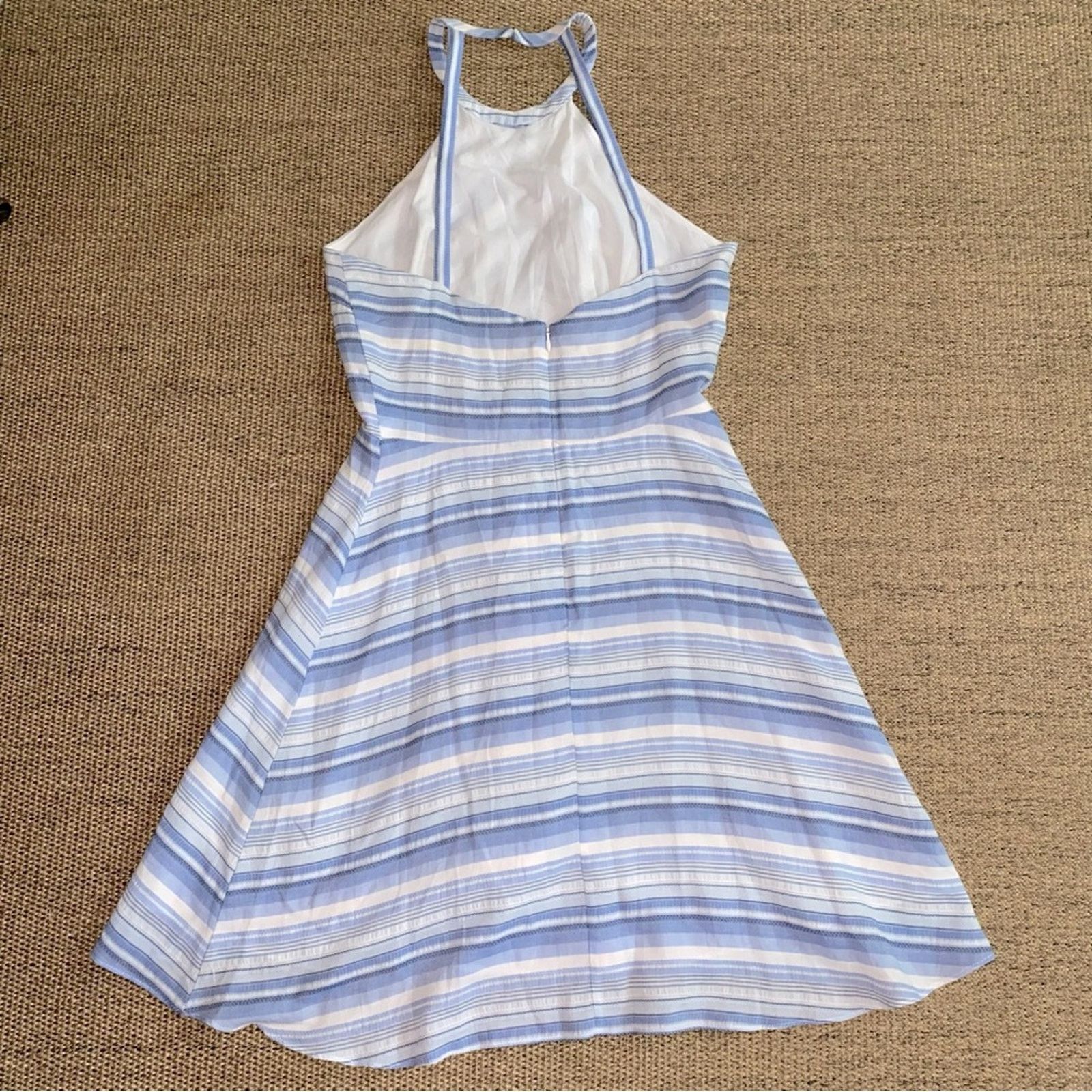 Amanda Uprichard Amanda Uprichard $245 Vineyard Striped Mini Dress MED EUC Size M / US 6-8 / IT 42-44 - 8 Thumbnail