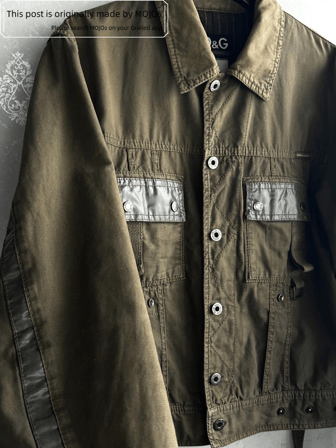 Dolce & Gabbana Dolce & Gabbana 04AW Vintage Joint Military Jacket Size US L / EU 52-54 / 3 - 3 Thumbnail