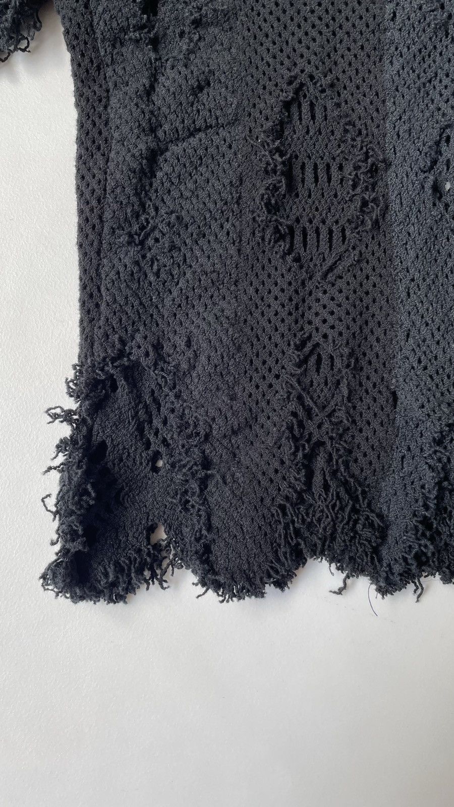 Comme des Garcons A/W 06 Double Layer Distressed Mesh Top Size M / US 6-8 / IT 42-44 - 7 Thumbnail