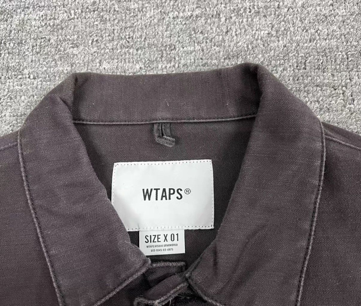 Wtaps WTAPS Double Pocket Logo Shirt Jacket J16 Size US XS / EU 42 / 0 - 6 Thumbnail