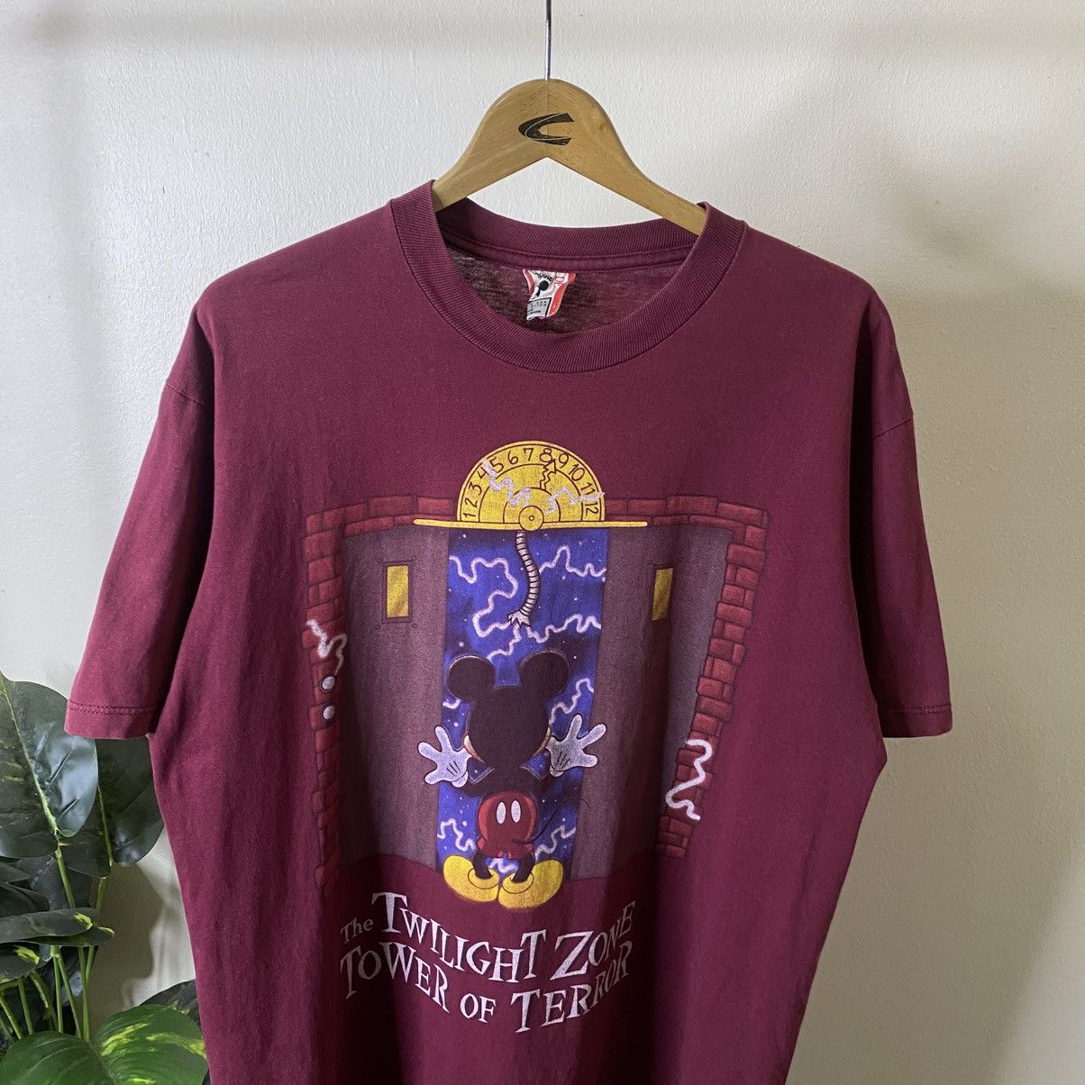 Disney 1990s Disney The Twillight Zone Tower Of Terror Tshirt Size US L / EU 52-54 / 3 - 2 Thumbnail