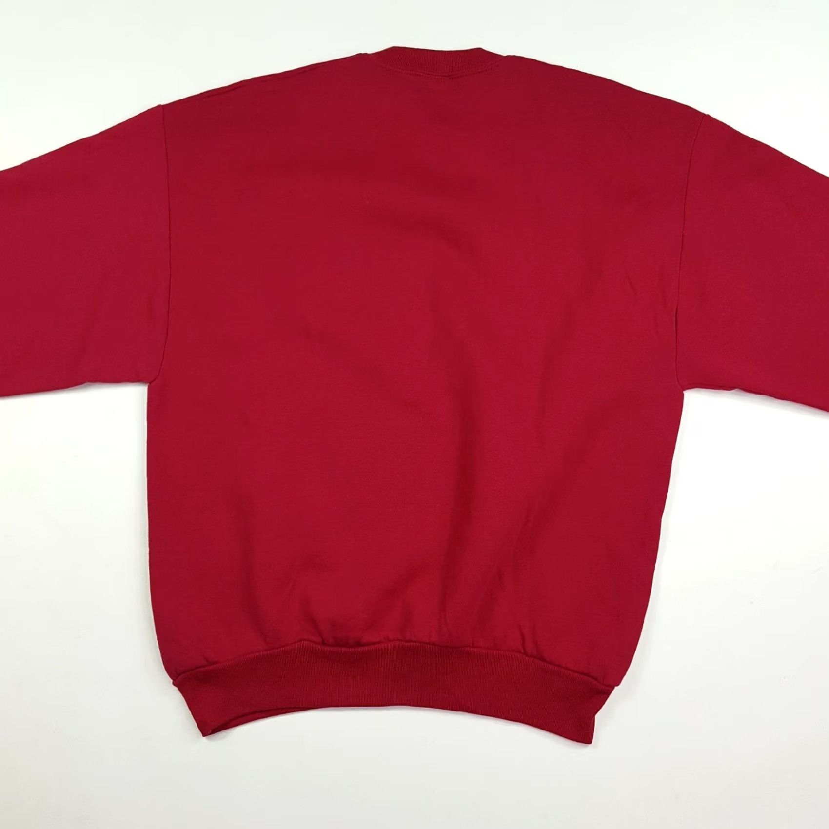Jerzees VINTAGE Jerzees Sweatshirt Crew Neck Pullover Red Adult L USA Made 90s Retro Graphic Print Mom Shirt Size US L / EU 52-54 / 3 - 5 Thumbnail