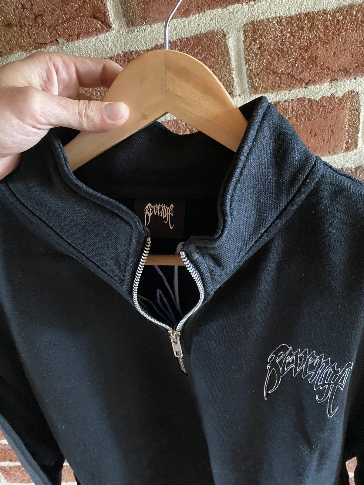 Revenge Revenge 1/4 zip crewneck M Rare Size US M / EU 48-50 / 2 - 3 Thumbnail