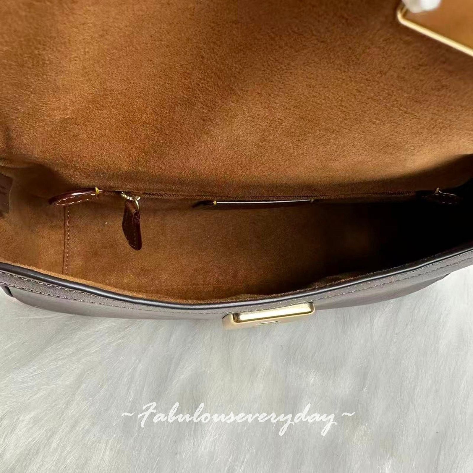 Coach Coach Etta Small Flap Shoulder/Crossbody leather/IM/Espresso Size ONE SIZE - 9 Thumbnail