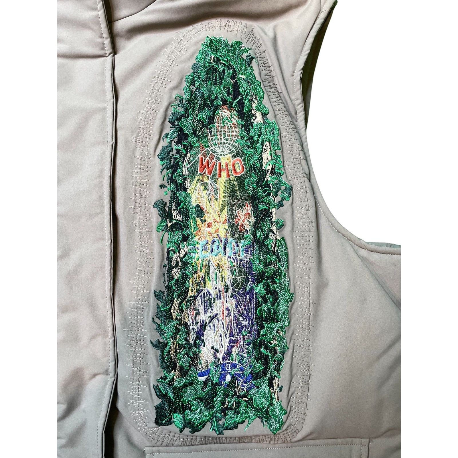 Who Decides War WDW Vest Garden Glass Vest Size US M / EU 48-50 / 2 - 3 Thumbnail
