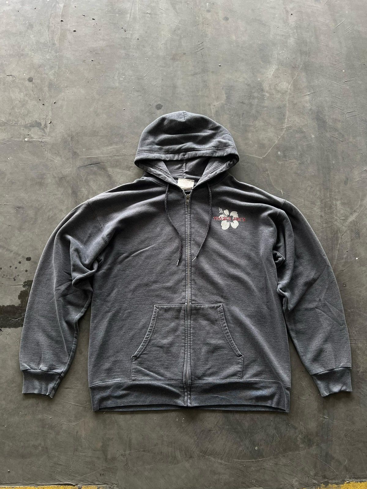 Vintage Vintage 90s Traders Joe Zipper Hoodie Size US M / EU 48-50 / 2 - 2 Thumbnail