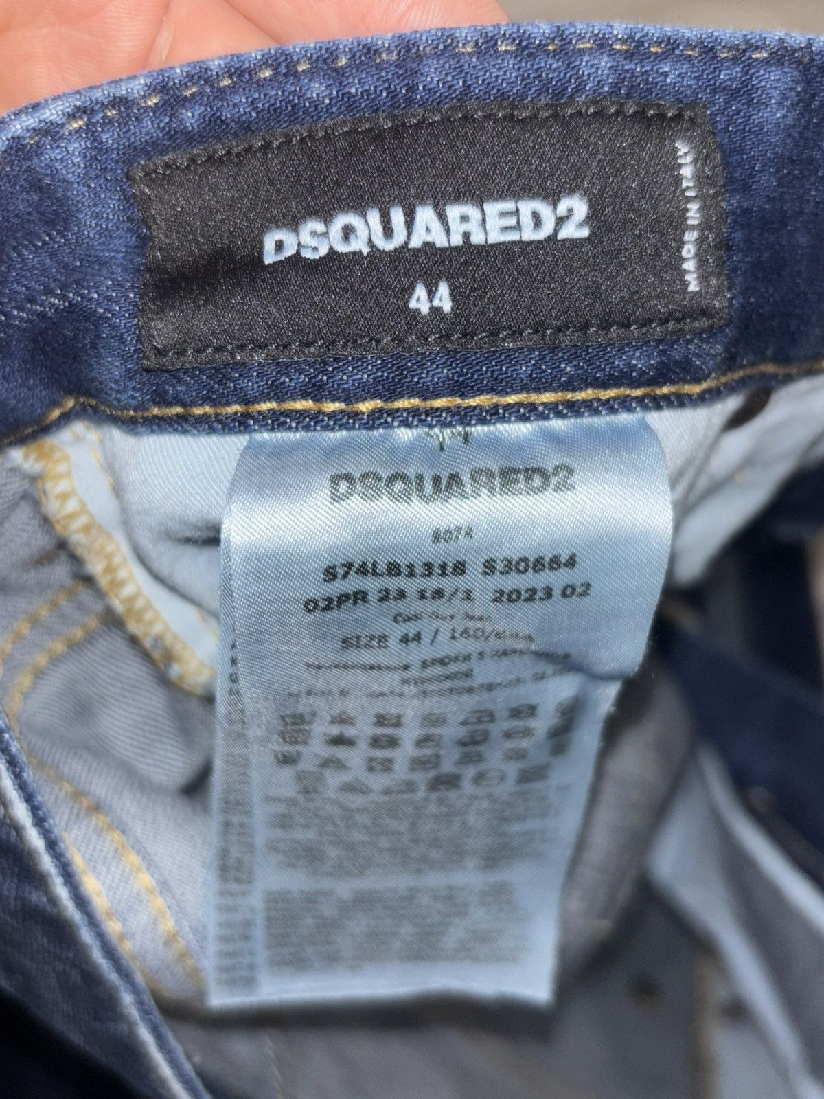 Dsquared2 DSQUARED2 Jeans 44 (30'inch) Size US 30 / EU 46 - 4 Thumbnail