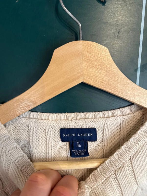 Polo Ralph Lauren Ralph Lauren Cable Knit Cardigan Size L / US 10 / IT 46 - 4 Thumbnail