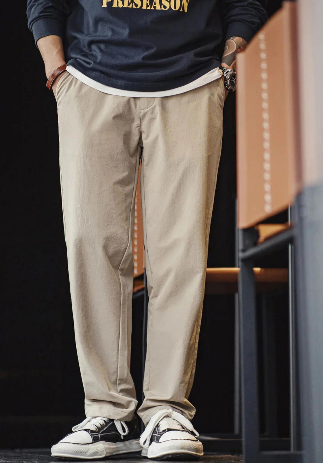 Other Crease-Resistant Tapered Pants Size US 32 / EU 48 - 6 Thumbnail