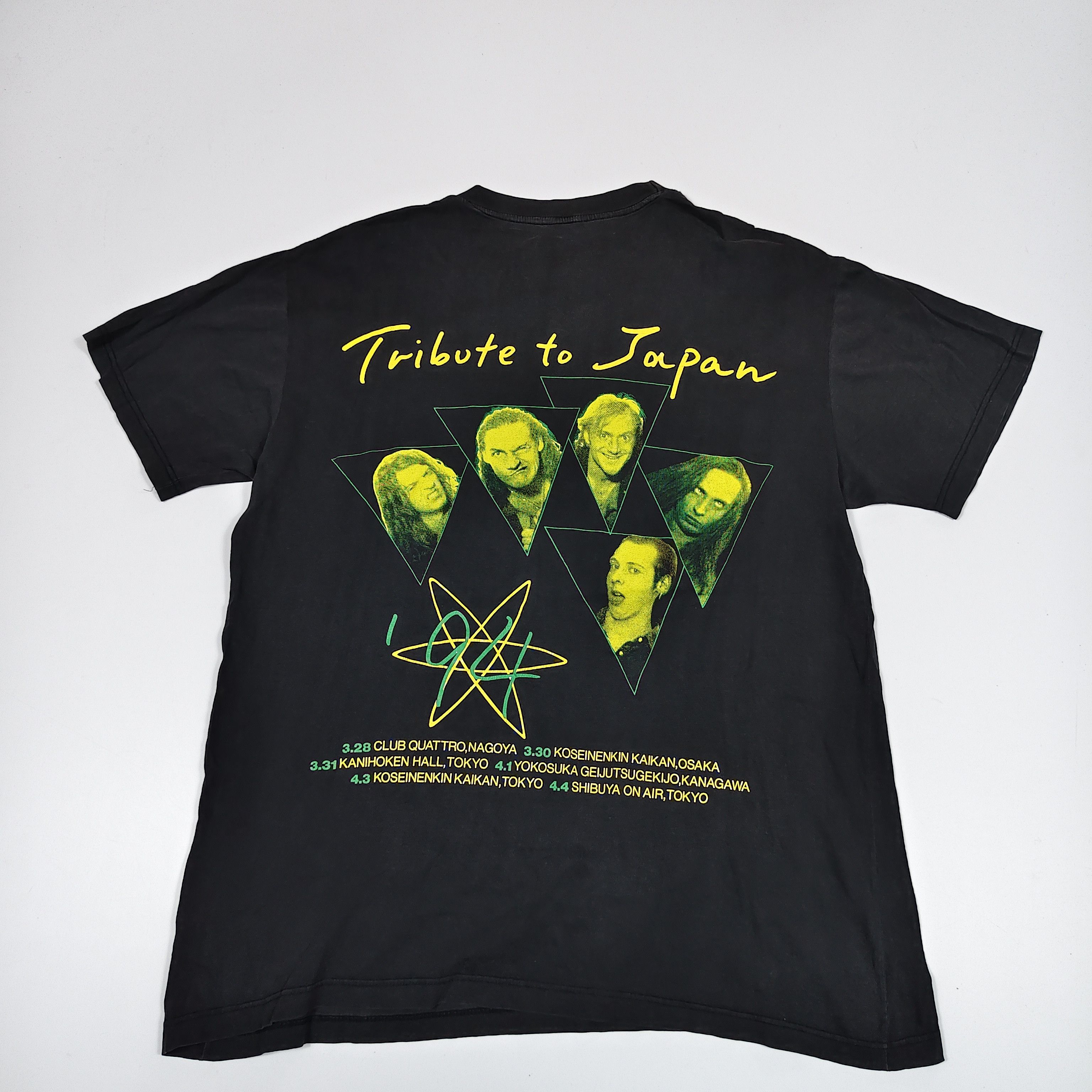 Band Tees 1994 TNT Gamma Ray Tribute to Japan Tour Tshirt Metal Band Size US M / EU 48-50 / 2 - 2 Thumbnail