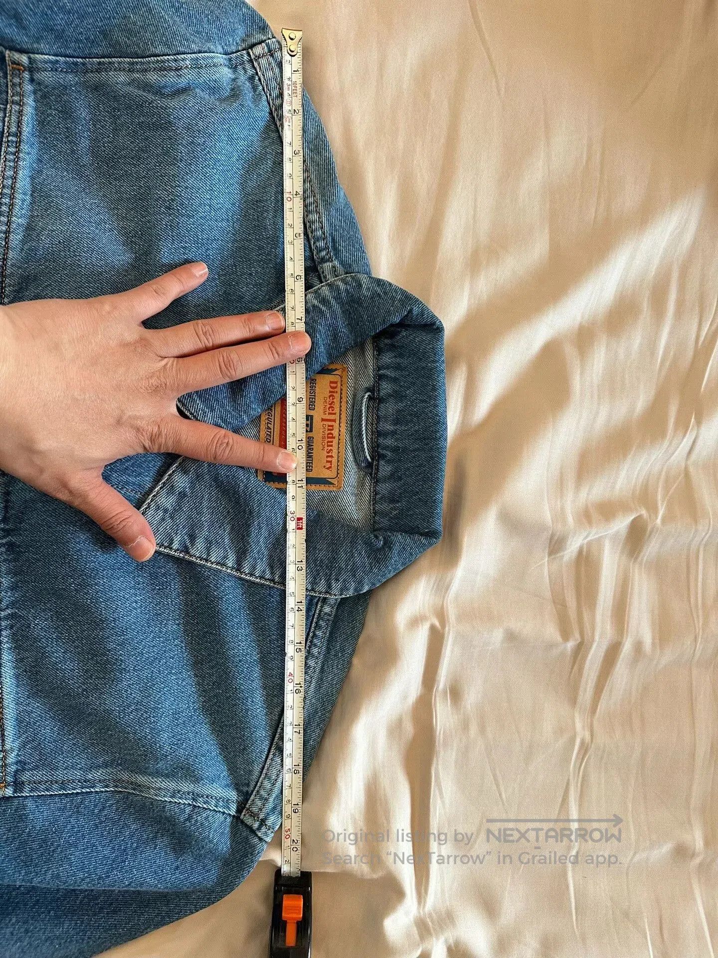 Diesel Diesel New Denim Jacket with Tags. Size US L / EU 52-54 / 3 - 9 Thumbnail