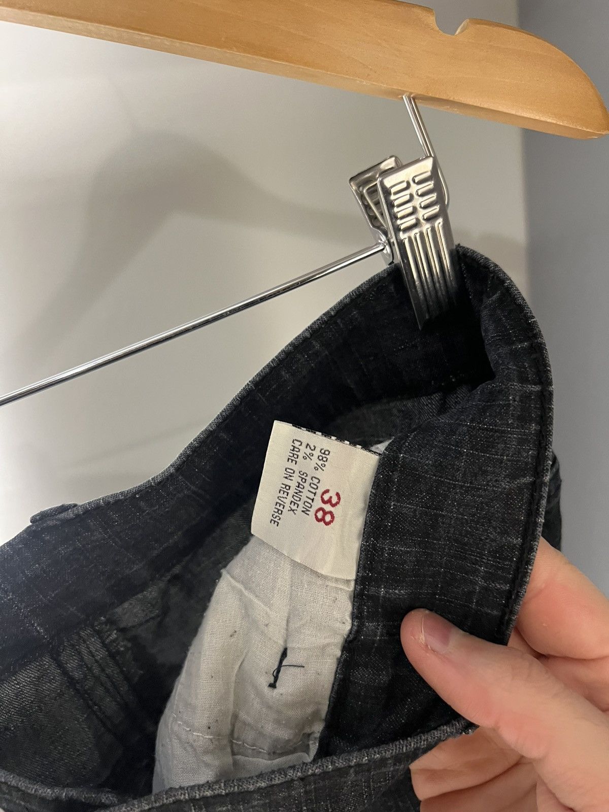 Emporio Armani VINTAGE EMPORIO ARMANI JEANS ITALIAN DESIGNER CASUAL Y2K 90s Size US 38 / EU 54 - 13 Thumbnail