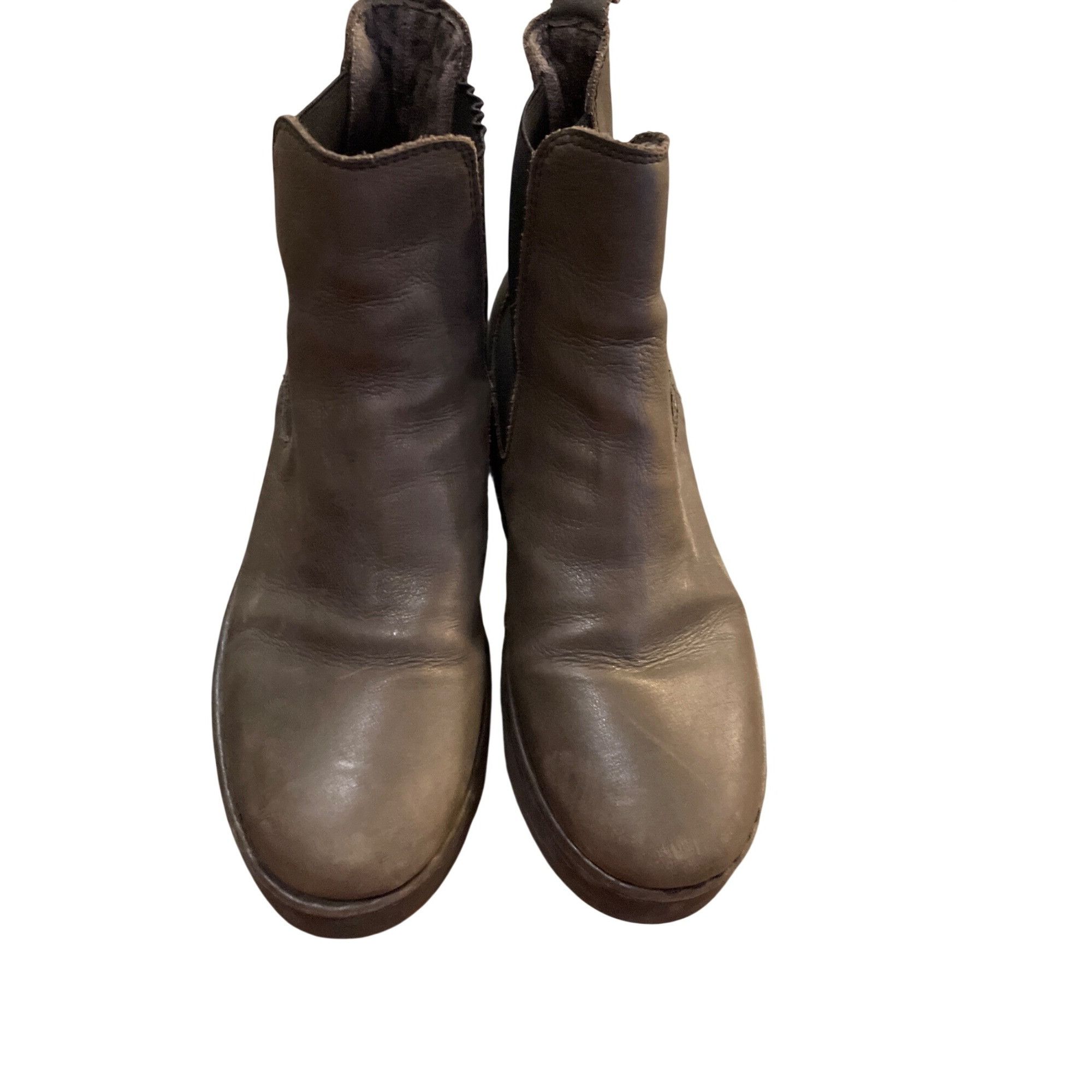 Fly London Fly London wms brown leather ankle chelsea platform ankle bo Size US 11.5 / IT 41.5 - 12 Thumbnail