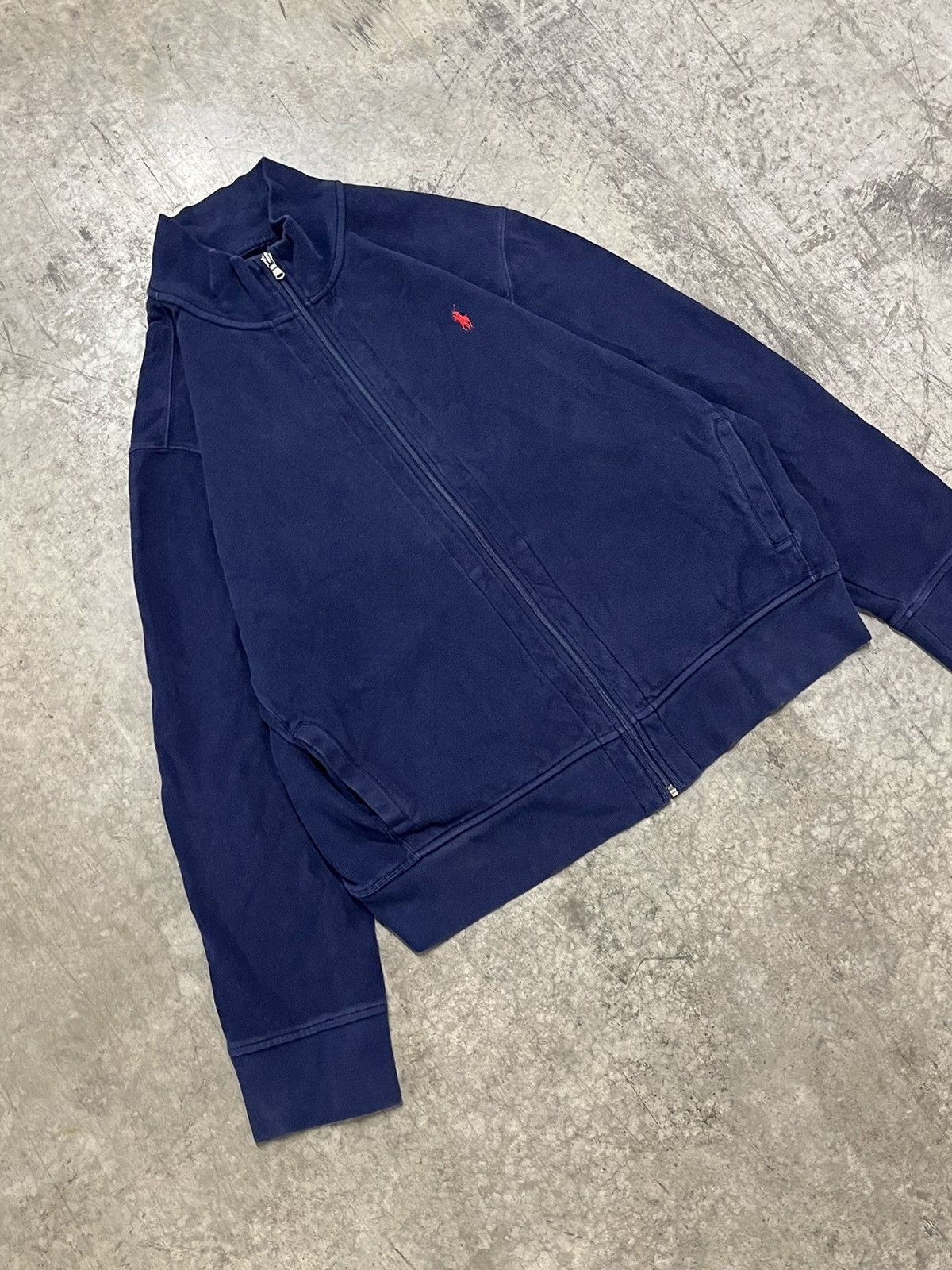 Polo Ralph Lauren × Vintage Polo Ralph Lauren vintage zip up sweatshirt preppy hype fall Size US XXL / EU 58 / 5 - 6 Thumbnail