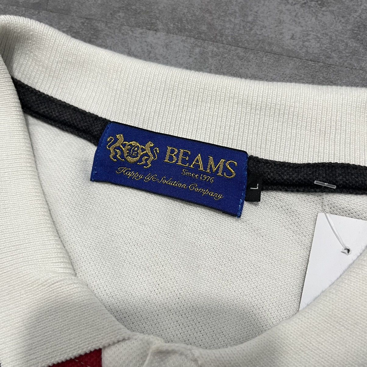 Beams Japan Beams Polo Shirt Ringer Tee Size US L / EU 52-54 / 3 - 8 Thumbnail