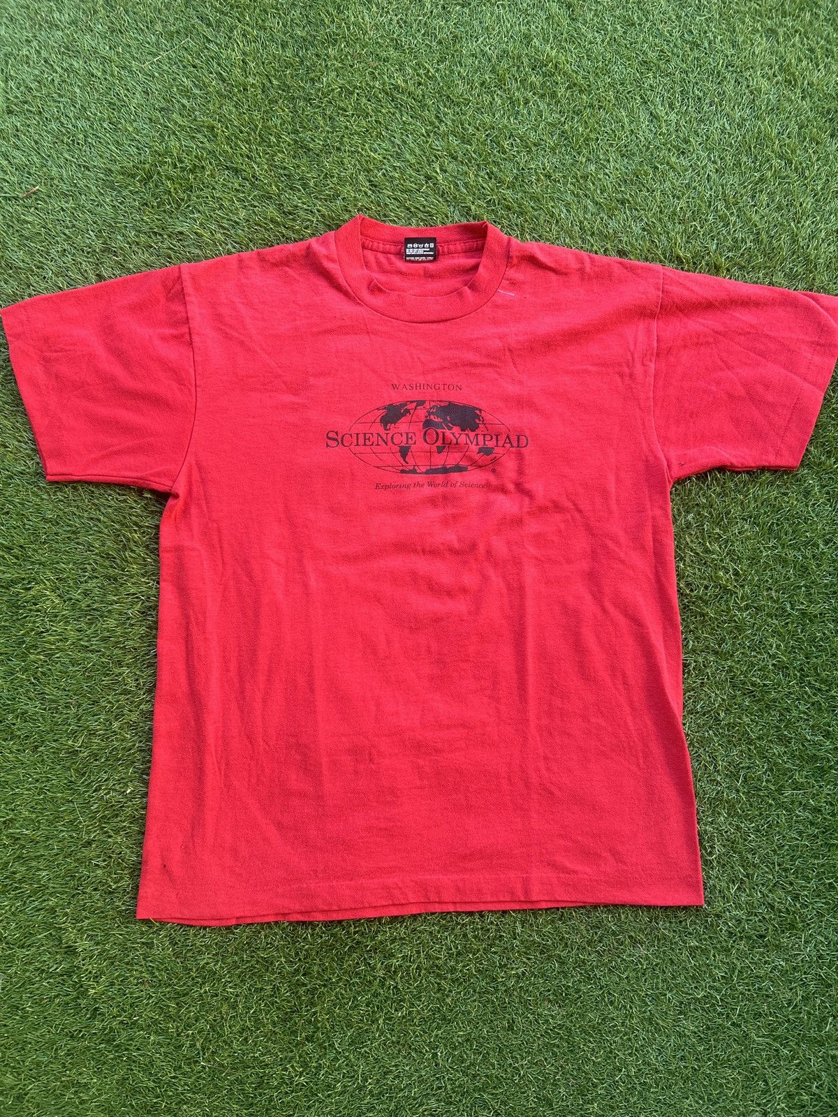 Vintage Vintage 90s Science Olympiad T Shirt Size US L / EU 52-54 / 3 - 1 Thumbnail