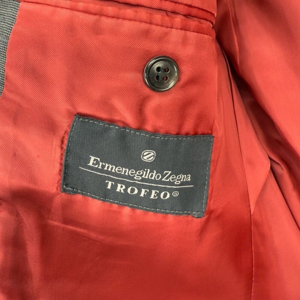 Ermenegildo Zegna ERMENEGILDO ZEGNA Trofeo 3 Button Front Blazer Jacket Sz 50R Size 50R - 6 Thumbnail